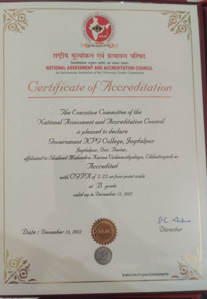 Certificate of Accreditation